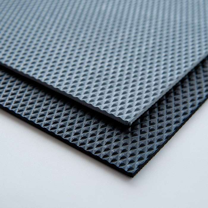 Rubber floor mats for workout and fitness area