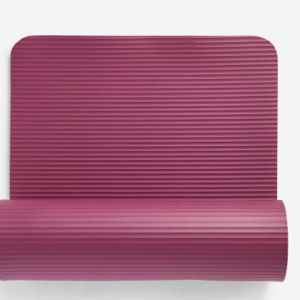 15 mm Comfortable Pilates Mat - Burgundy