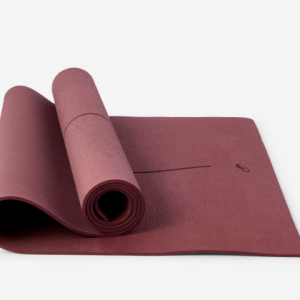 5 mm Grippy and Comfortable Beginner Yoga Mat - Brown