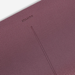 8 mm Grippy and Comfortable Gentle Yoga Mat - Burgundy