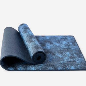 8 mm Grippy and Comfortable Gentle Yoga Mat - Dark Blue