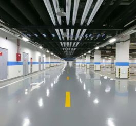 Commercial garage flooring