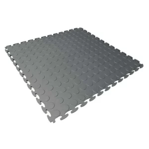 DuraFlex Stud 50cm Garage Floor Tile Dark Grey