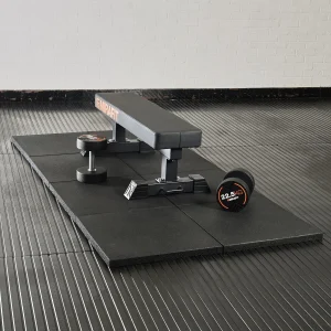 Mirafit 40mm Thick Rubber Gym Flooring Mats