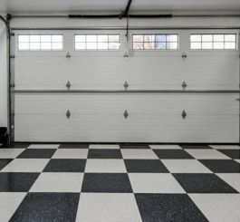 Residential garage flooring